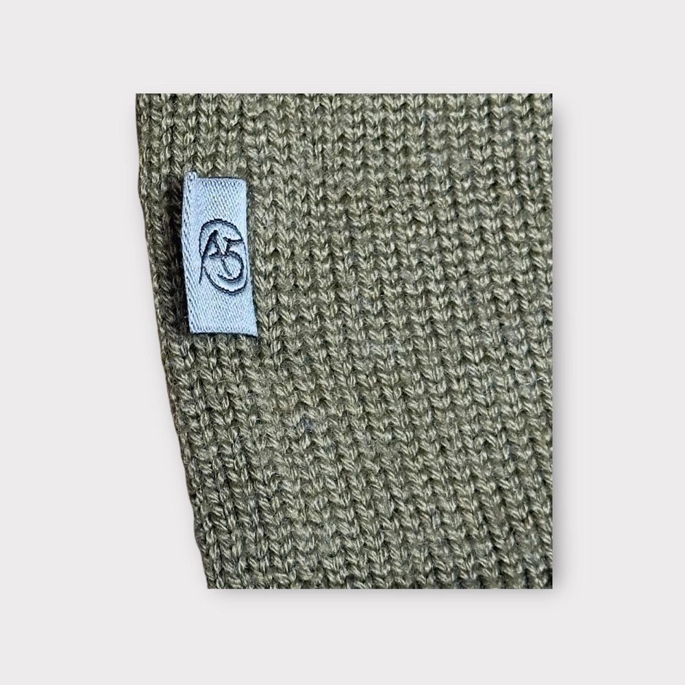The North Face Men's Quarter Zip Knit Sweater Pullover Casual Winter Outdoor XL - Picture 8 of 9